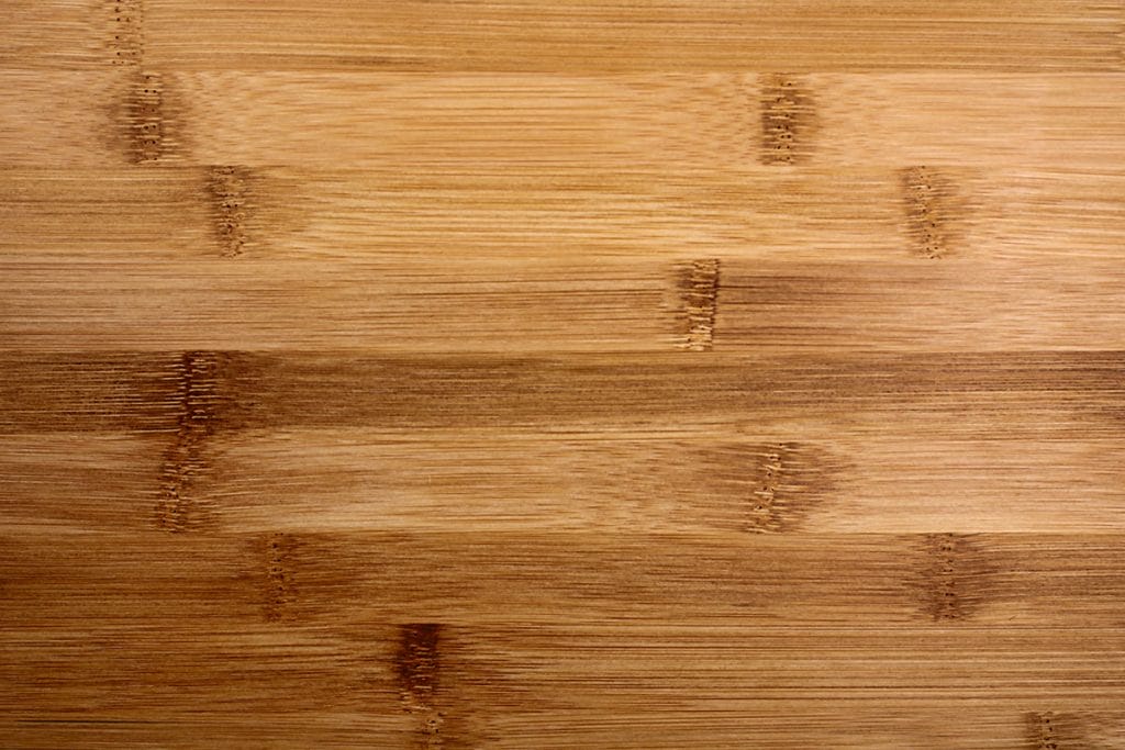 Bamboo flooring close-up